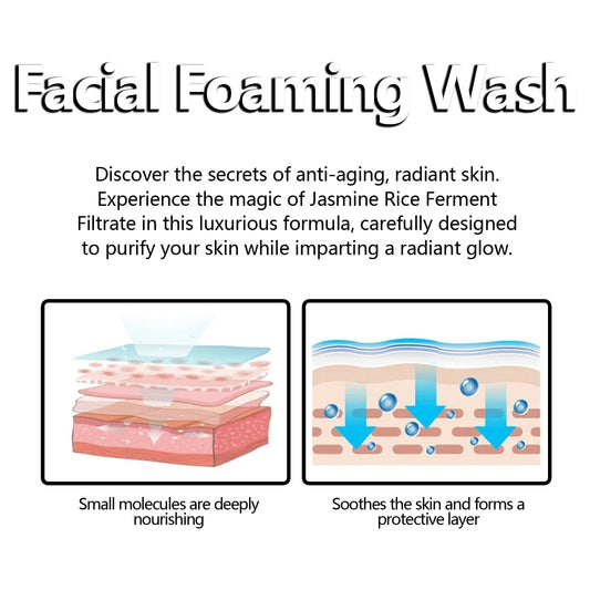 Jasmine Facial Cleanser Clean Pores Gently