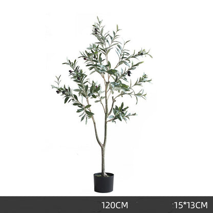 Large Simulation Plant Olive Tree Indoor Window Decoration Simulation Tree