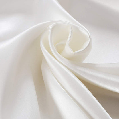 Pure Color Satin Silk-like Four-piece Set