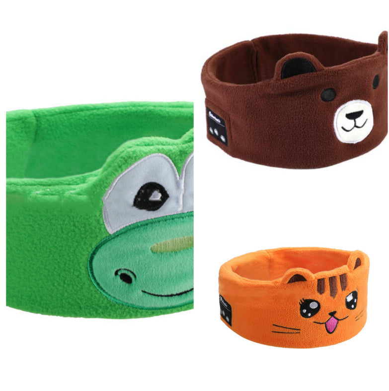 Bluetooth Headset Animal Headband Sleep Mask