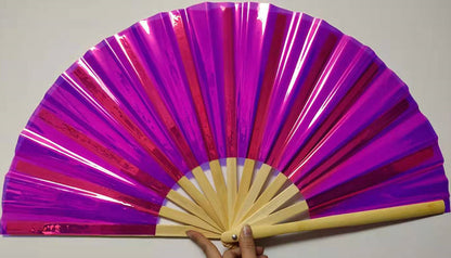 Fashion Single-sided Personality PVC Folding Fan
