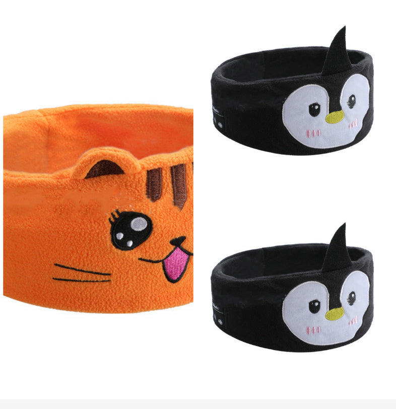 Bluetooth Headset Animal Headband Sleep Mask