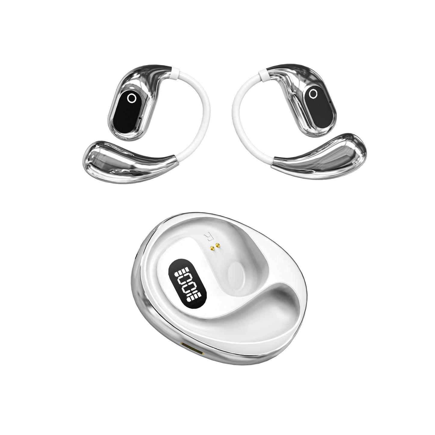 AI Smart Translation Wireless Bluetooth Headset Ear-mounted