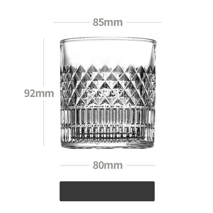 Glass Creative Relief Cup Transparent Household Tea Cup
