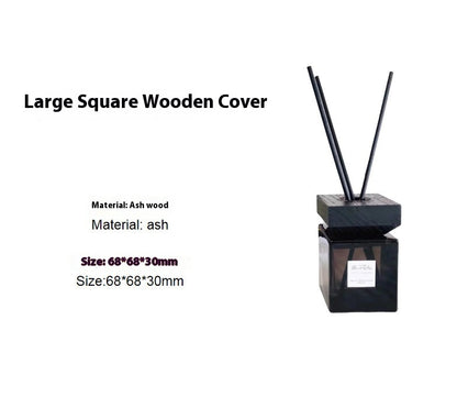 Solid Wood Perfume Cap Fire Extinguisher Bottles Deodorant Fire-free Aromatherapy Replenisher