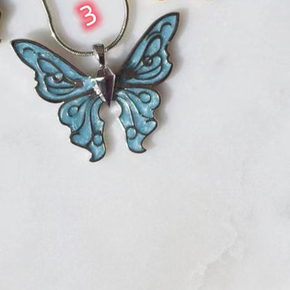 New Fashion Pearl Butterfly Necklace