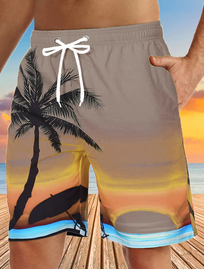 Men's Beach Pants Summer Cool Quick-drying Loose Big Panties