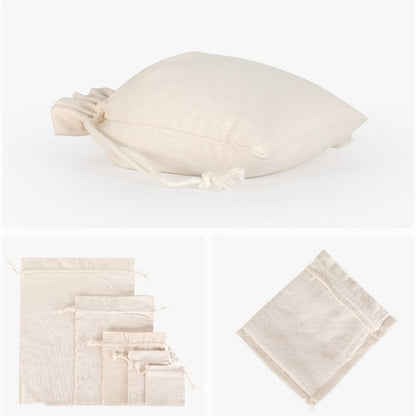 Natural linen bag