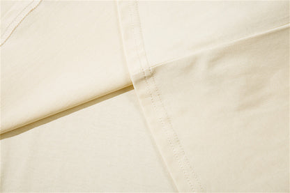 Men's Cotton Casual Round Neck Cartoon Anime Print T-shirt