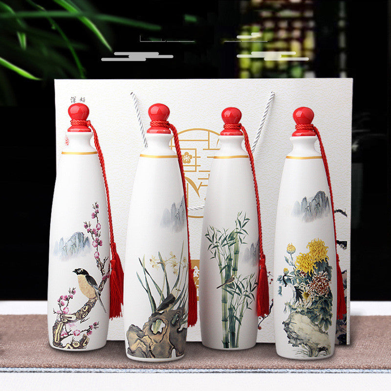 Sealed Wine Jars, Household Decorative Wine Jugs, Small Wine Jars, Wine Utensils