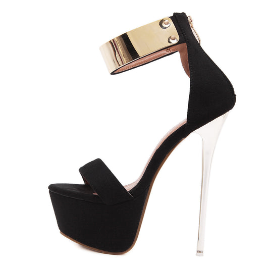 Fashionable New Waterproof Platform Stiletto Heel