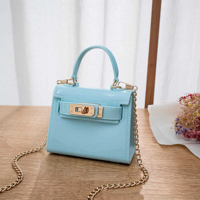 Fashion Ladies Simple PVC Jelly Bag