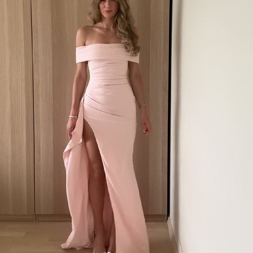 Fashion Special Split Women's Temperament Dress