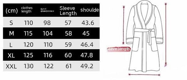 Women's Polyester Hooded Nightgown Homewear Hotel Couple Bathrobe