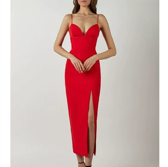 Waist suspender dress