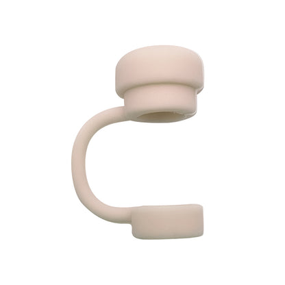 Straw Cap Silicone Straw Mouthpiece Solid Color Edible Silicon Dust Protection Cap
