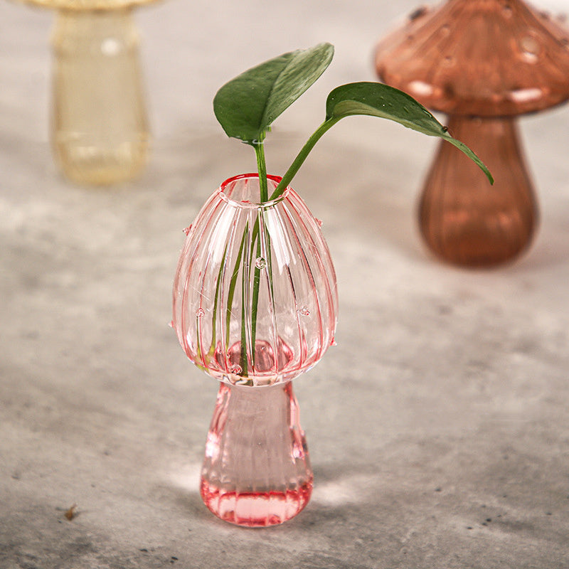 Mushroom Aromatherapy Bottle Tabletop Hydroponic Planter