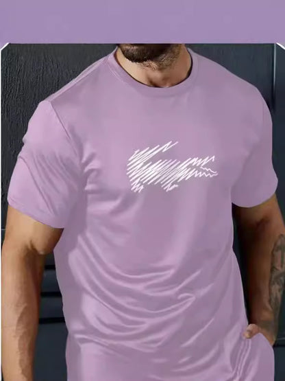 Men's Casual T-shirt 3d Printed Short Sleeve Shirt