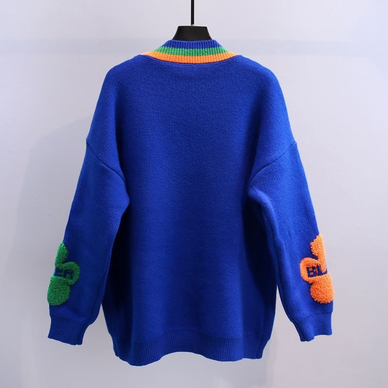 Coat Women's Western Style Knitted Cardigan