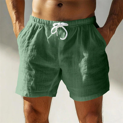 Pure Cotton Casual Solid Color Breathable Outdoor Short Shorts
