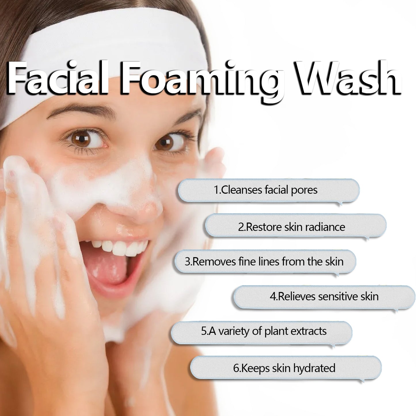 Jasmine Facial Cleanser Clean Pores Gently