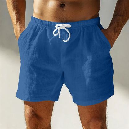 Pure Cotton Casual Solid Color Breathable Outdoor Short Shorts