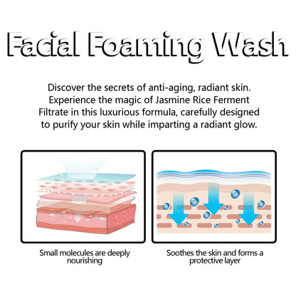 Jasmine Facial Cleanser Clean Pores Gently