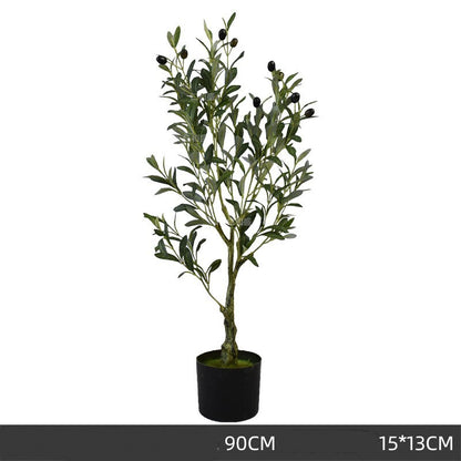 Large Simulation Plant Olive Tree Indoor Window Decoration Simulation Tree
