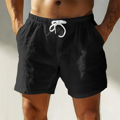 Pure Cotton Casual Solid Color Breathable Outdoor Short Shorts