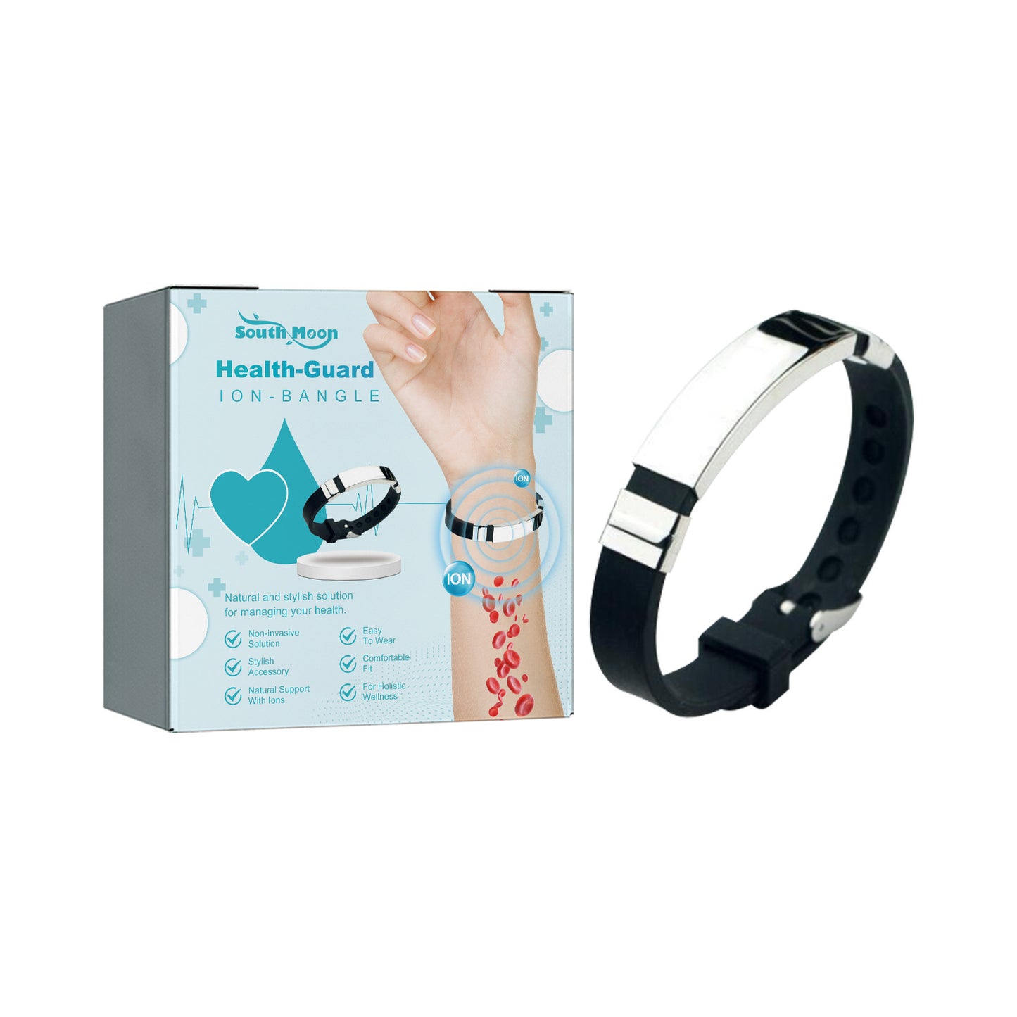 Ionic Firming Body Relief Dizziness Care Bracelet