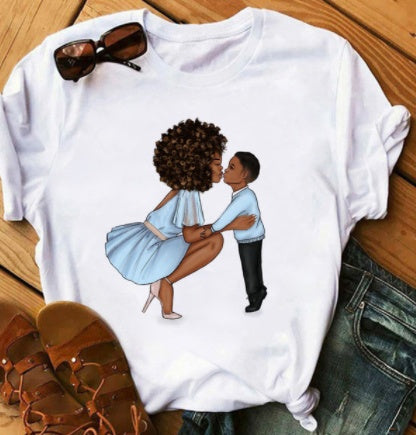 Short-sleeved T-shirt Women's Loose Top Women