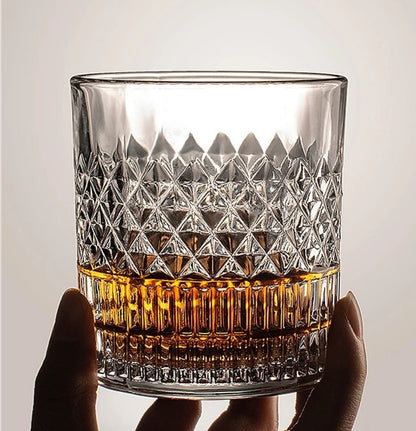 Glass Creative Relief Cup Transparent Household Tea Cup