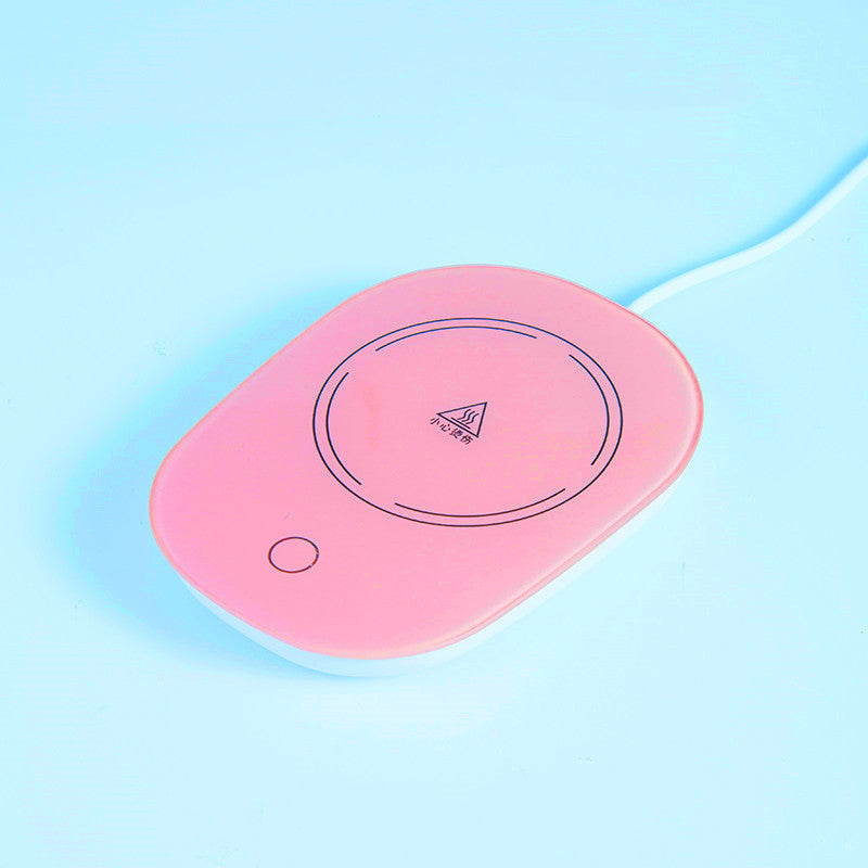 Creative Warm Cup Microgravity Automatic Heating Ceramic Cup Coaster