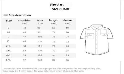 Hawaiian Short Sleeve Gradient Color 3D Digital Printing Shirt