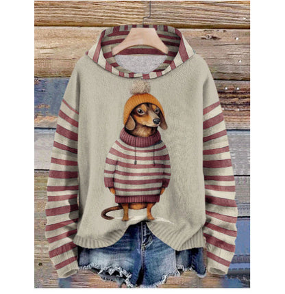 Digital Printing Men's Hoodie Sweater