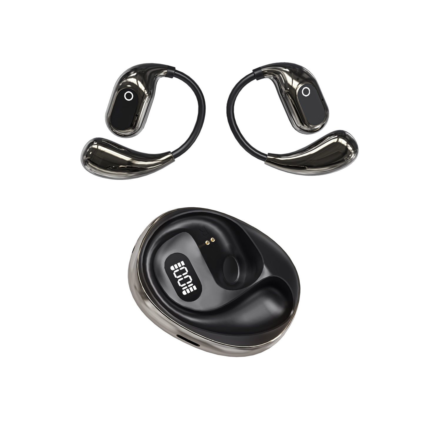 AI Smart Translation Wireless Bluetooth Headset Ear-mounted