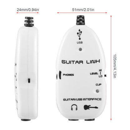 Fashion Personality USB Guitar Recording Cable