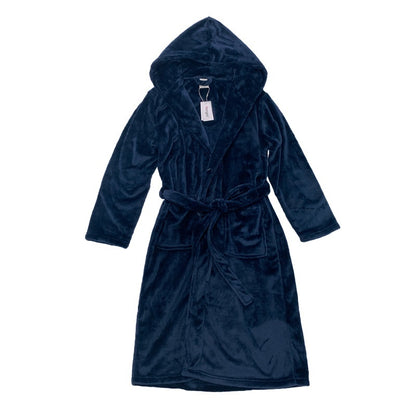 Women's Polyester Hooded Nightgown Homewear Hotel Couple Bathrobe