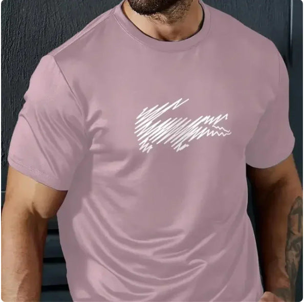 Men's Casual T-shirt 3d Printed Short Sleeve Shirt