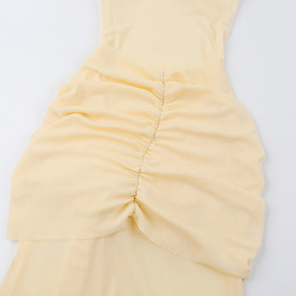 Women's Fashion Temperament Mesh Fishtail Dress