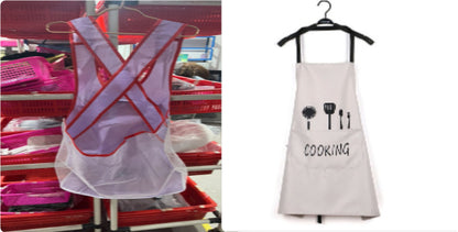 Korean style simple cutlery cotton apron