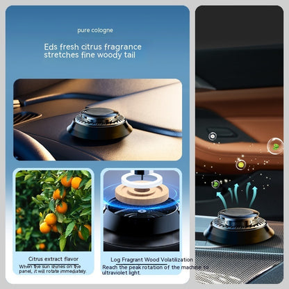 Electromagnetic De-icing Device Solar Vehicle Aromatherapy Decoration
