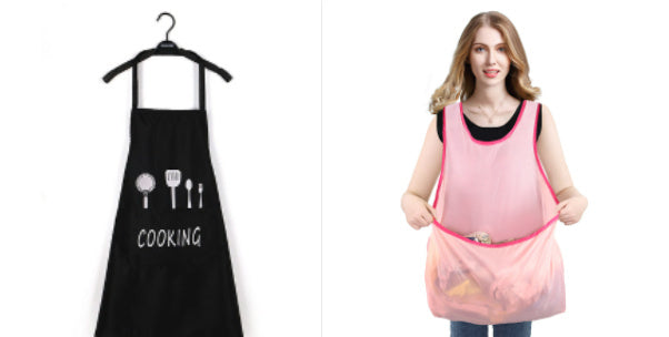 Korean style simple cutlery cotton apron
