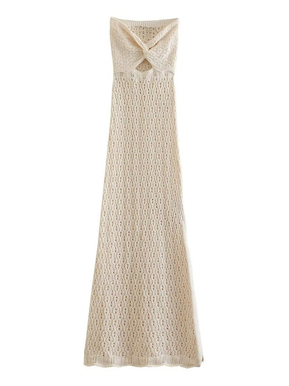 New Knitted Elastic Hip Hot Girl Dress