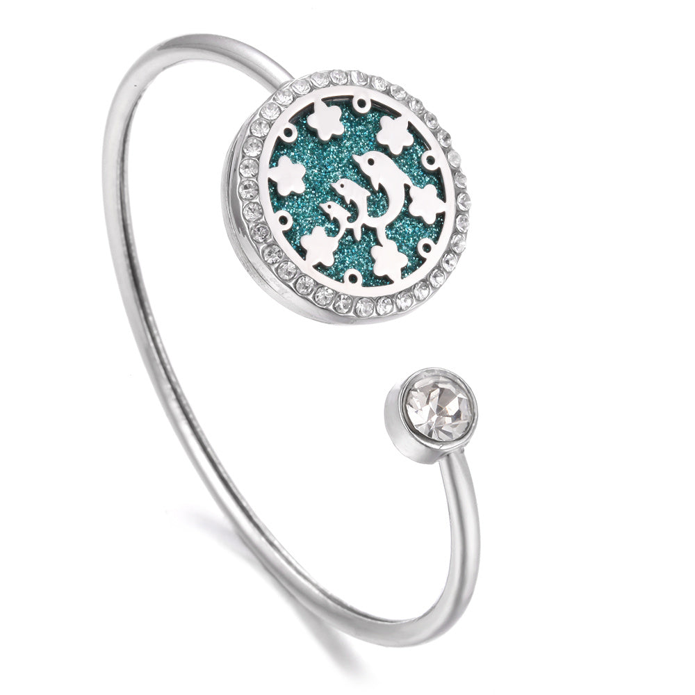 Empty Hand Jewelry Box Aromatherapy Essential Oil Bracelet