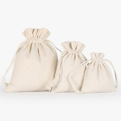 Natural linen bag