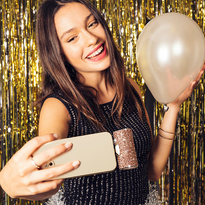 Diamond Pocket Capsule Emergency Power Bank Diamond-embedded Mini Lipstick Small Portable Power Source