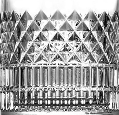 Glass Creative Relief Cup Transparent Household Tea Cup