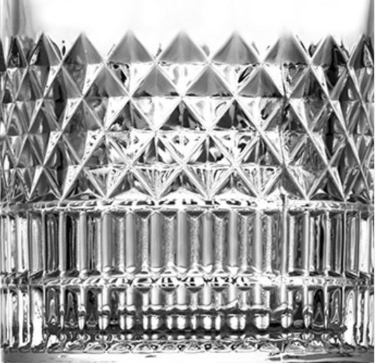 Glass Creative Relief Cup Transparent Household Tea Cup