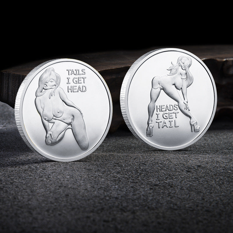 Metal Commemorative Coins Lucky Gifts Gold Plate